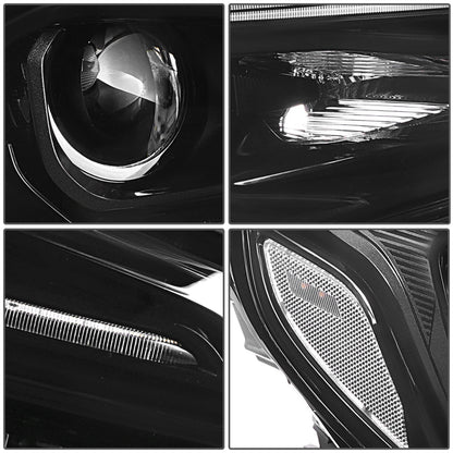 FAROS OE STYLE - 18-21 GMC TERRAIN - BLACK HOUSING - CLEAR REFLECTOR