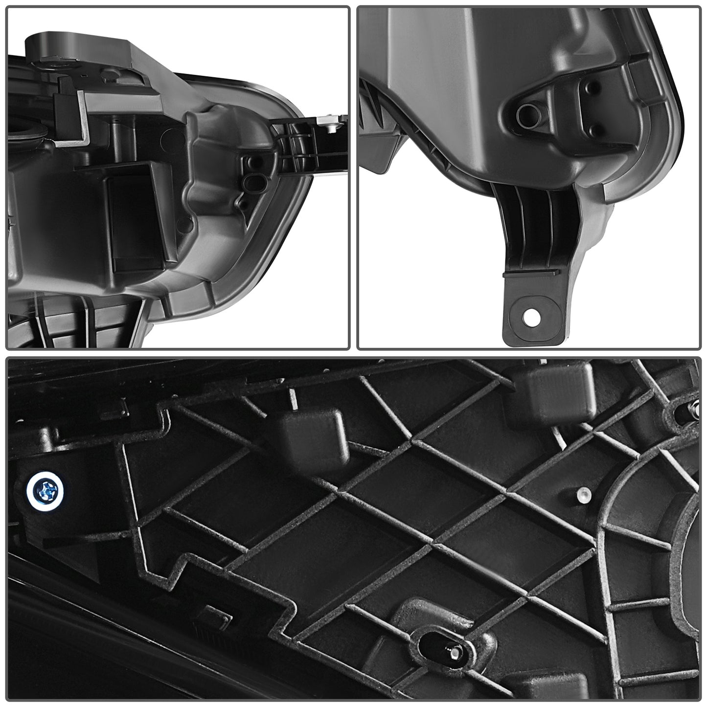 FAROS OE STYLE - 18-21 GMC TERRAIN - BLACK HOUSING - CLEAR REFLECTOR