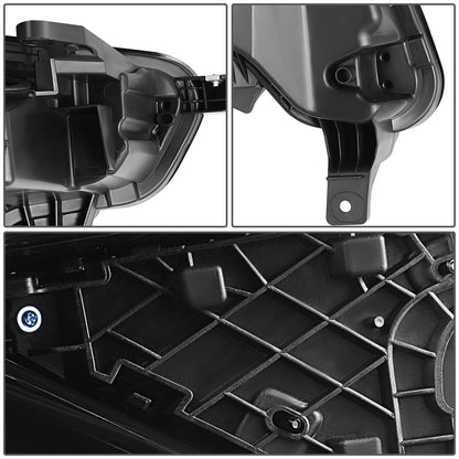FAROS OE STYLE - 18-21 GMC TERRAIN - BLACK HOUSING - CLEAR REFLECTOR