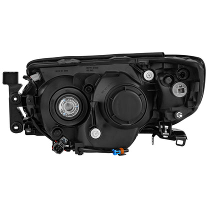 FAROS OE STYLE - 06-08 SUBARU FORESTER - FITS MODELS WITH FACTORY HALOGEN HEADLIGHTS - FITS MODELS WITHOUT SPORT PACKAGE - H1 LOW / 9005 HIGH / 168 MARKER / 7440NA TURN SIGNAL - CHROME HOUSING / AMBER REFLECTOR - RIGHT