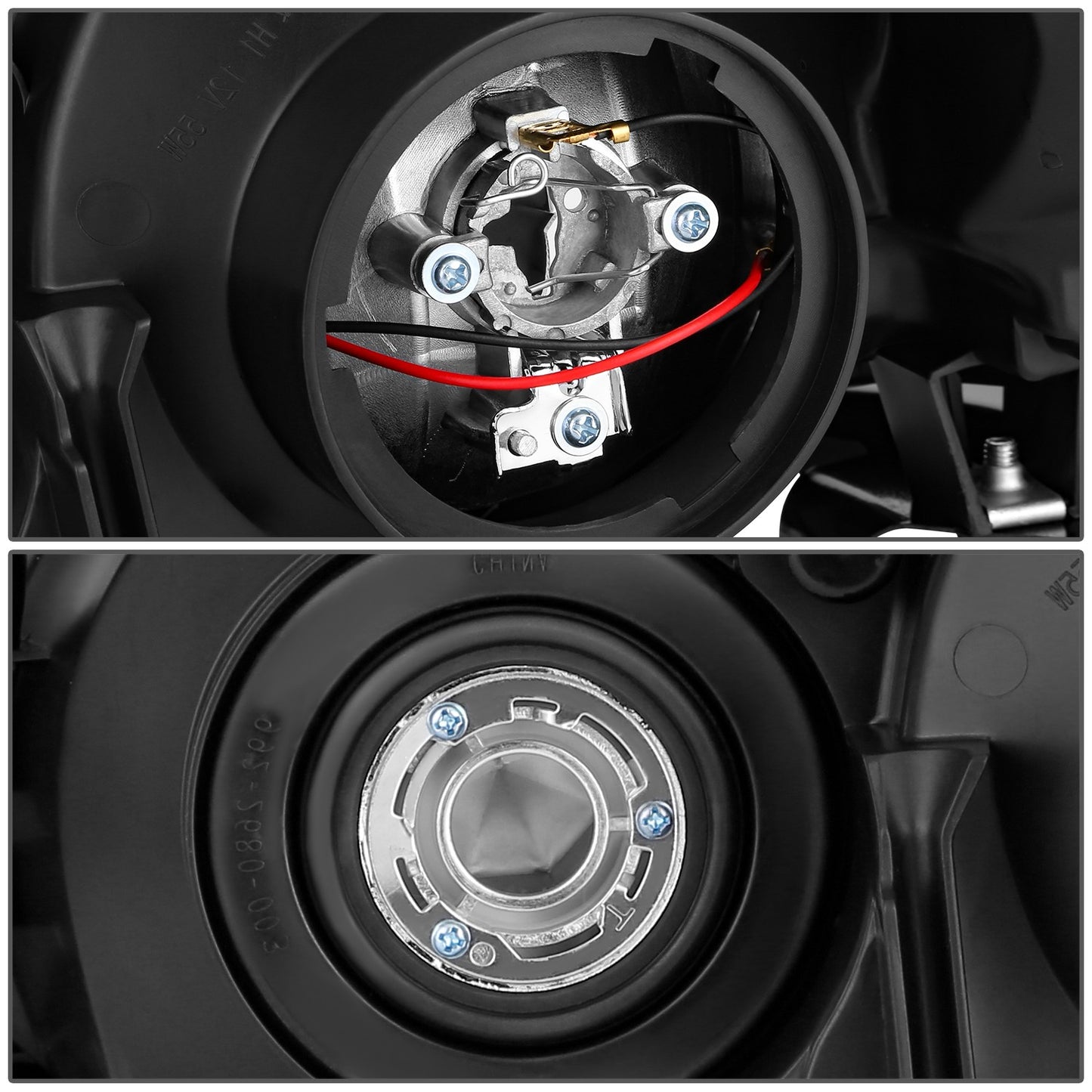 FAROS OE STYLE - 06-08 SUBARU FORESTER - FITS MODELS WITH FACTORY HALOGEN HEADLIGHTS - FITS MODELS WITHOUT SPORT PACKAGE - H1 LOW / 9005 HIGH / 168 MARKER / 7440NA TURN SIGNAL - CHROME HOUSING / AMBER REFLECTOR - RIGHT