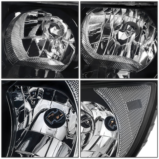 FAROS OE STYLE - 06-08 SUBARU FORESTER - BLACK HOUSING - CLEAR REFLECTOR