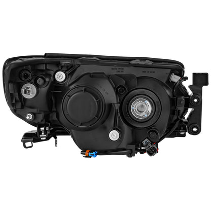 FAROS OE STYLE - 06-08 SUBARU FORESTER - BLACK HOUSING - CLEAR REFLECTOR