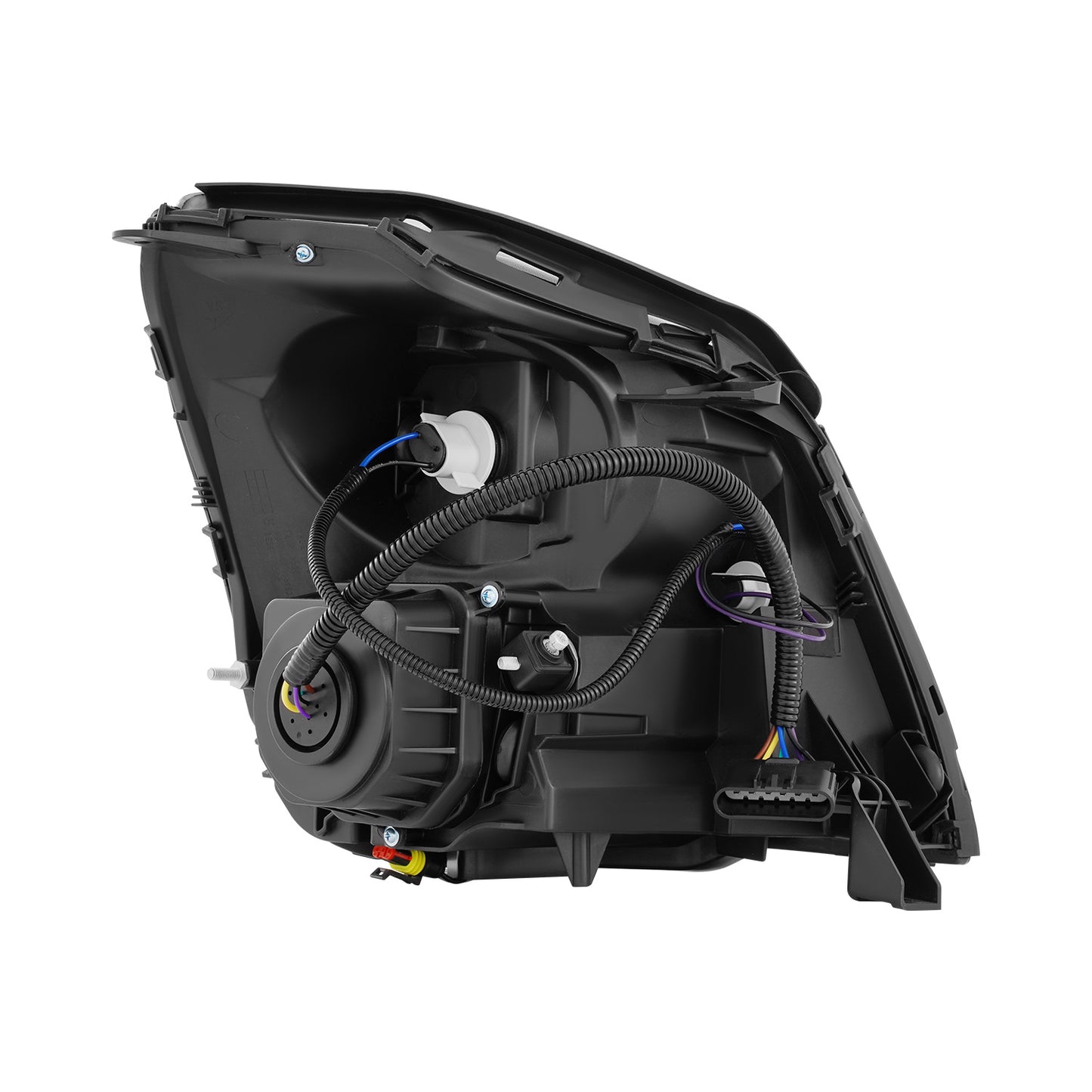 FAROS OE STYLE - 06-11 CADILLAC DTS - BLACK HOUSING - CLEAR REFLECTOR