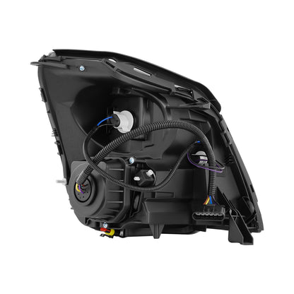 FAROS OE STYLE - 06-11 CADILLAC DTS - BLACK HOUSING - CLEAR REFLECTOR