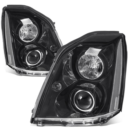 FAROS OE STYLE - 06-11 CADILLAC DTS - BLACK HOUSING - CLEAR REFLECTOR