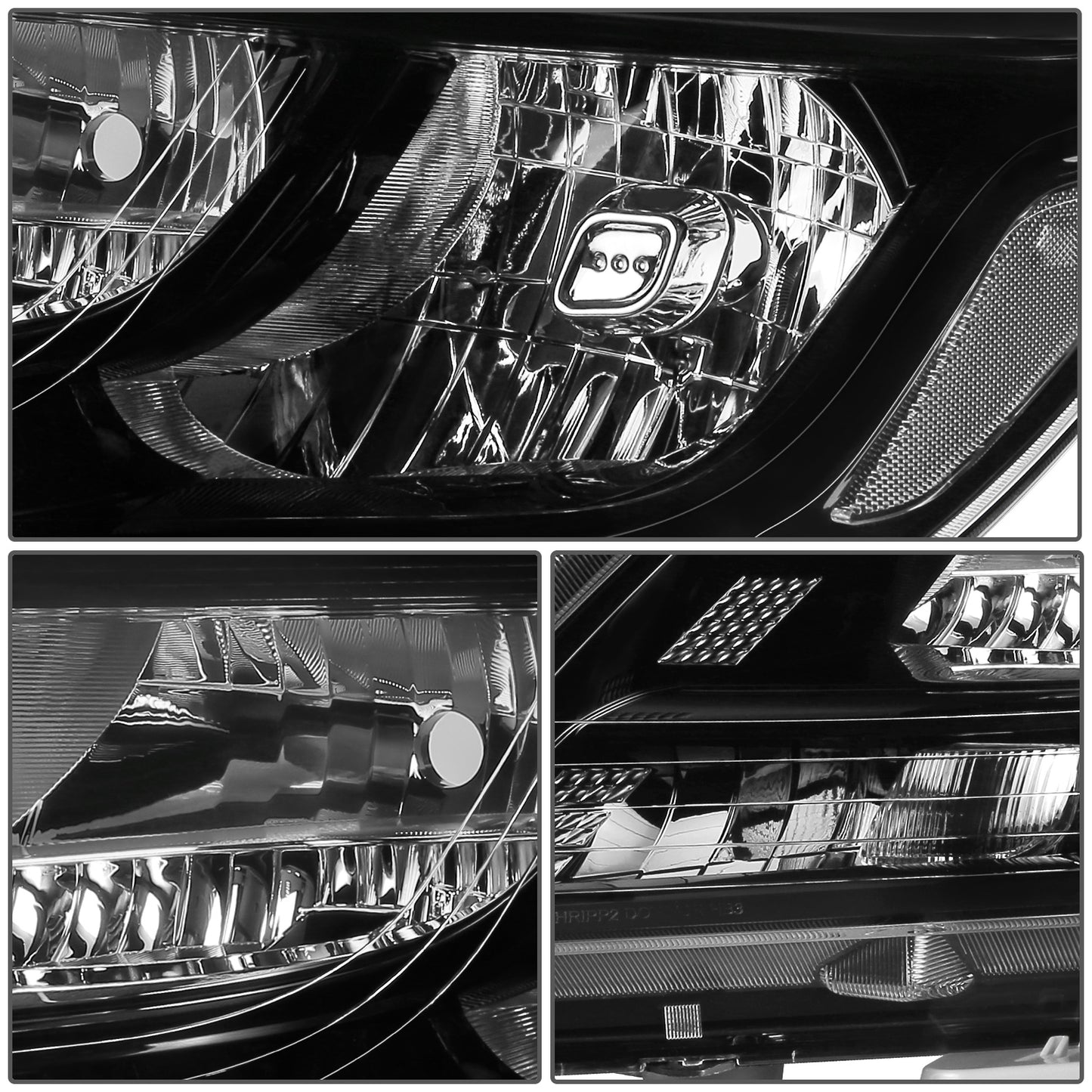 FAROS OE STYLE - 13-16 NISSAN PATHFINDER - BLACK HOUSING - CLEAR REFLECTOR