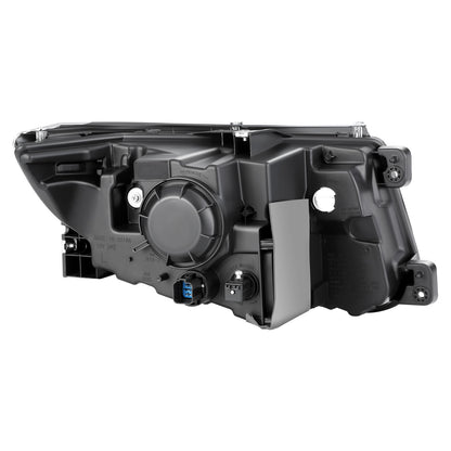 FAROS OE STYLE - 11-14 FORD EDGE - HID HEADLIGHT - D3S HEADLIGHT / 3457A TURN SIGNAL - CHROME HOUSING / AMBER REFLECTOR - LEFT