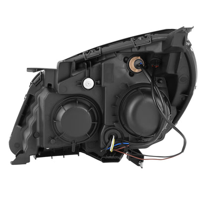 FAROS OE STYLE - 10-15 CHEVY EQUINOX - FITS LTZ MODELS - PROJECTOR HEADLIGHT - H11 LOW / 9005 HIGH / 194 MARKER / 7443NA TURN SIGNAL - CHROME HOUSING / AMBER REFLECTOR - RIGHT