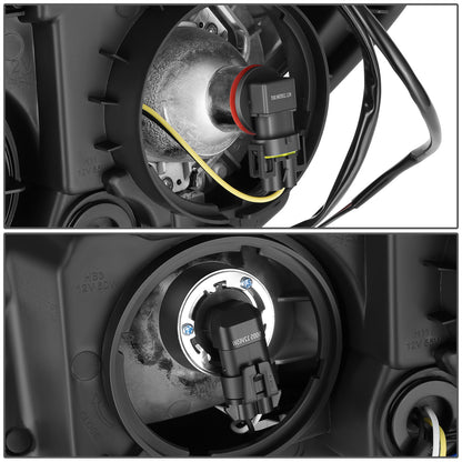 FAROS OE STYLE - 10-15 CHEVY EQUINOX - FITS LTZ MODELS - PROJECTOR HEADLIGHT - H11 LOW / 9005 HIGH / 194 MARKER / 7443NA TURN SIGNAL - CHROME HOUSING / AMBER REFLECTOR - RIGHT
