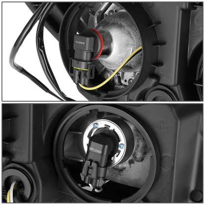 FAROS OE STYLE - 10-15 CHEVY EQUINOX - FITS LTZ MODELS - PROJECTOR HEADLIGHT - H11 LOW / 9005 HIGH / 194 MARKER / 7443NA TURN SIGNAL - CHROME HOUSING / AMBER REFLECTOR - LEFT AND RIGHT