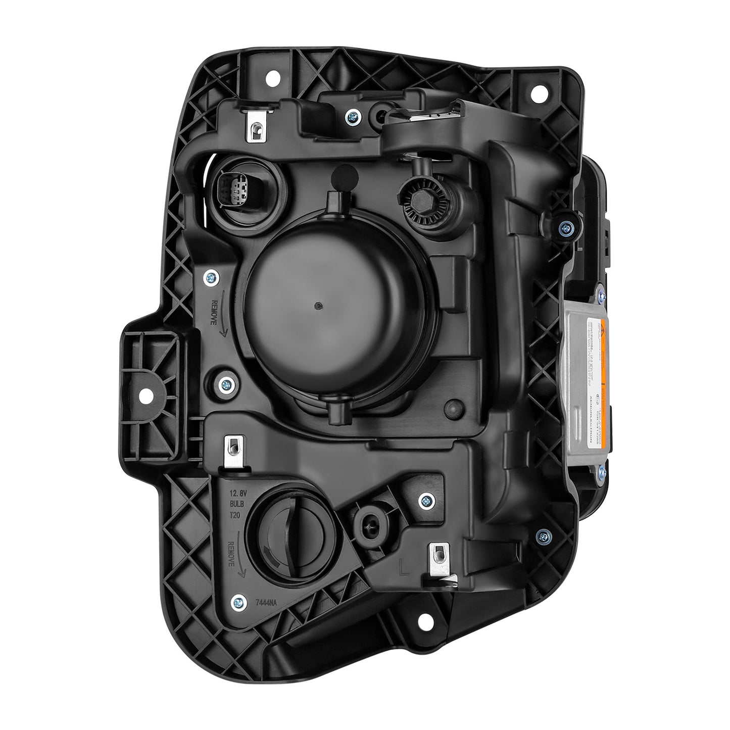 FAROS OE STYLE - 19-21 CHEVY BLAZER - HID HEADLIGHT - D3S HEADLIGHT / 7444NA TURN SIGNAL - BLACK HOUSING / CLEAR REFLECTOR - LEFT