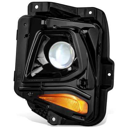 FAROS OE STYLE - 19-21 CHEVY BLAZER - HID HEADLIGHT - D3S HEADLIGHT / 7444NA TURN SIGNAL - BLACK HOUSING / CLEAR REFLECTOR - LEFT