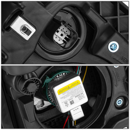 FAROS OE STYLE - 19-21 CHEVY BLAZER - HID HEADLIGHT - D3S HEADLIGHT / 7444NA TURN SIGNAL - BLACK HOUSING / CLEAR REFLECTOR - RIGHT