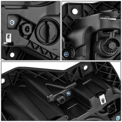 FAROS OE STYLE - 19-21 CHEVY BLAZER - HID HEADLIGHT - D3S HEADLIGHT / 7444NA TURN SIGNAL - BLACK HOUSING / CLEAR REFLECTOR - RIGHT