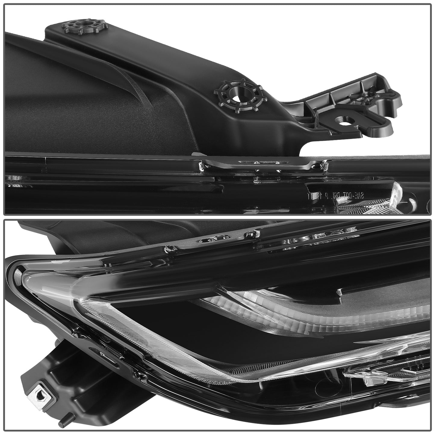 FAROS OE STYLE - 19-22 CHEVY BLAZER - LED DAYTIME RUNNING LIGHT - BLACK HOUSING - RIGHT SIDE