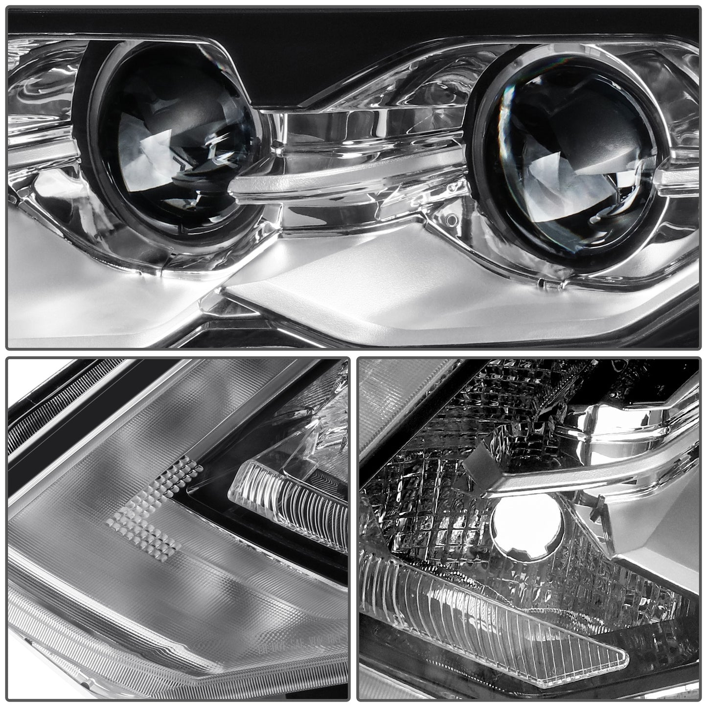 FAROS OE STYLE - 17-19 NISSAN ROGUE - FULL LED HYBRID HEADLIGHT - LEFT SIDE