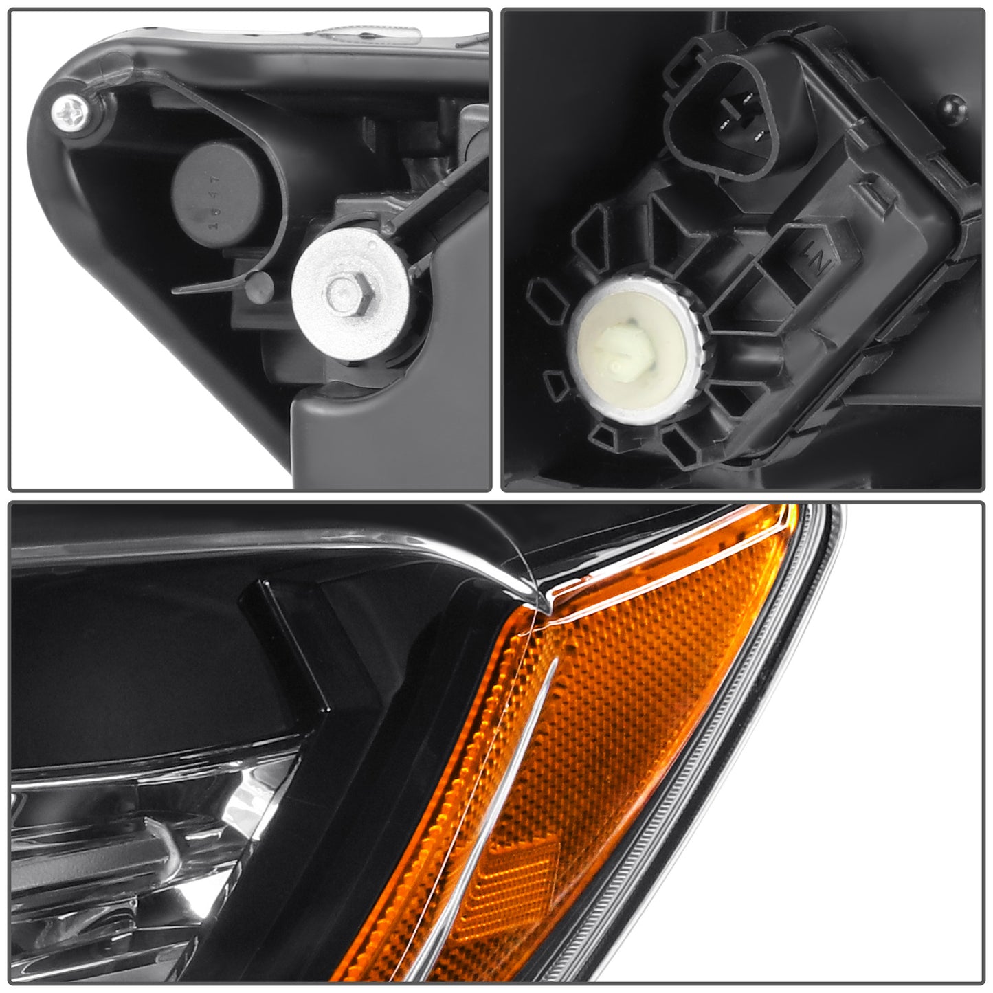 FAROS OE STYLE - 17-19 NISSAN ROGUE - FULL LED HYBRID HEADLIGHT - LEFT SIDE