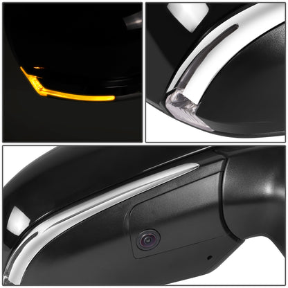 RETROVISOR MIRROR - OE STYLE - TOYOTA AVALON 19-22 - WITH POWER WITH HEATED GLASS WITH SIGNAL WITH MEMORY WITH BLIND SPOT WITH CAMERA - PASSENGER SIDE - PAINT TO MATCH - BLACK