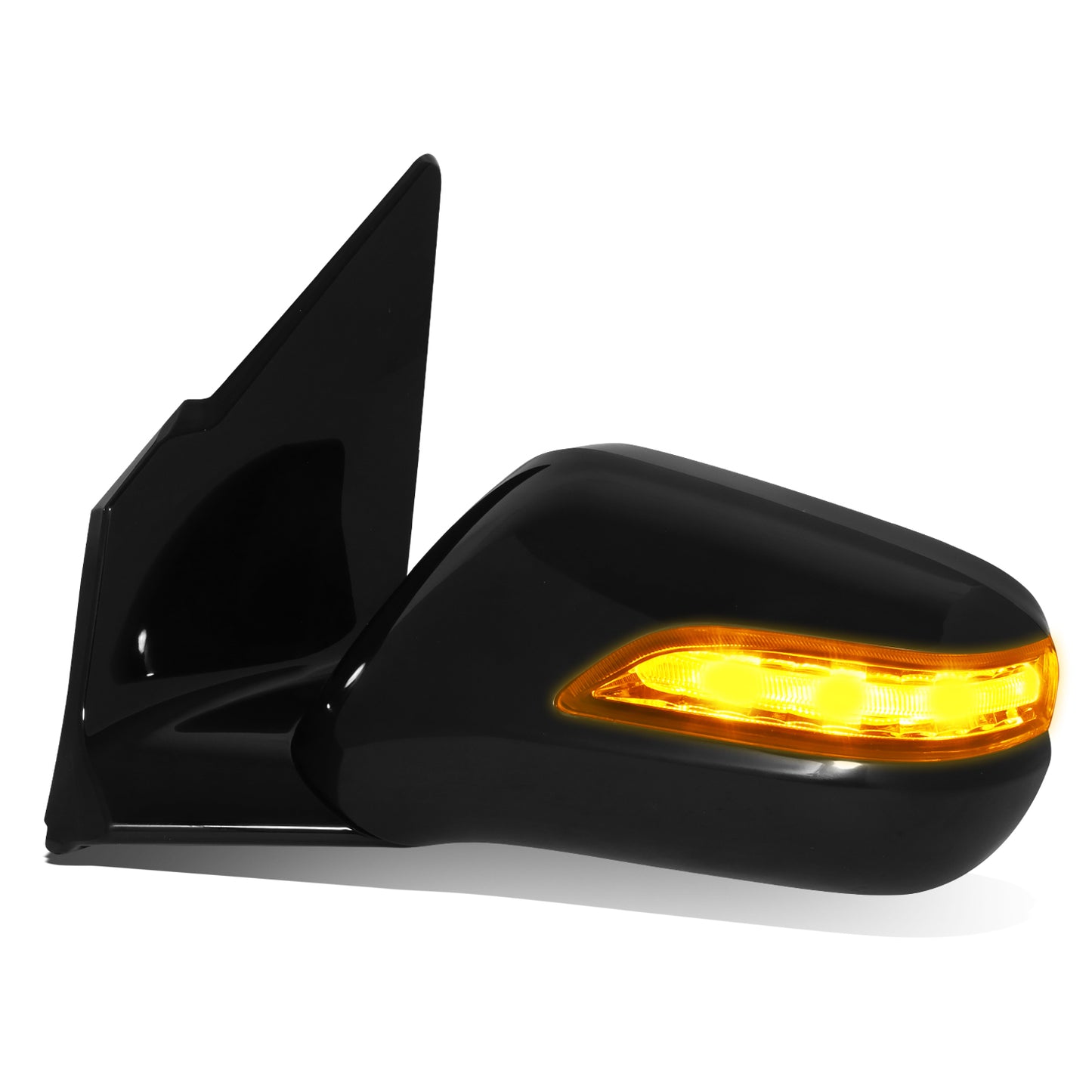 RETROVISOR MIRROR - OE STYLE - ACURA MDX 10-13 - WITH POWER WITH HEATED GLASS WITH MEMORY WITH SIGNAL - DRIVER SIDE - PAINT TO MATCH - BLACK