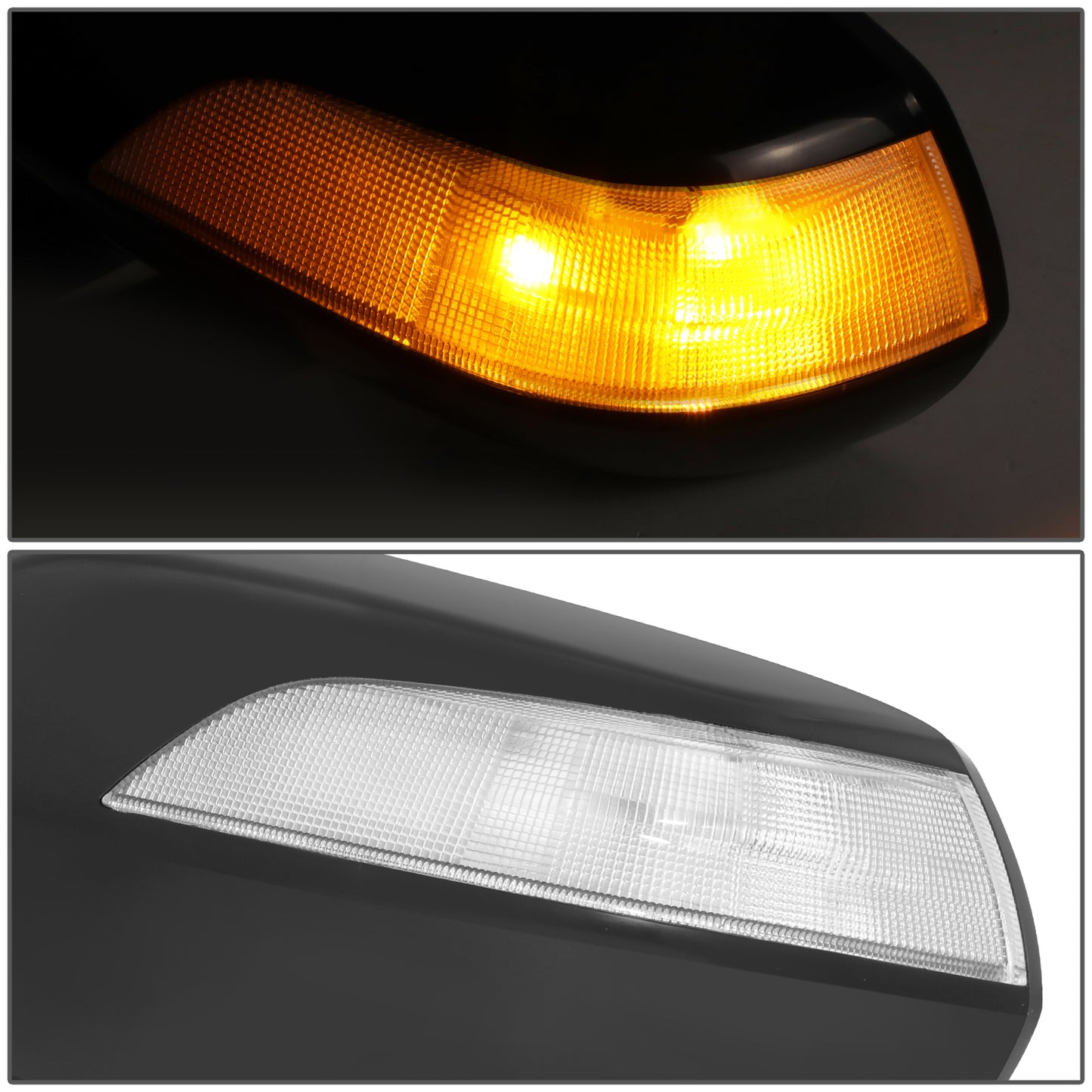 RETROVISOR MIRROR - OE STYLE - ACURA RDX 2007-2009 - WITH POWER WITH HEATED GLASS WITH SIGNAL - DRIVER LEFT SIDE - BLACK