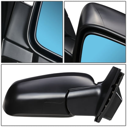 RETROVISOR MIRROR - 02-06 ACURA MDX - POWERED - HEATED - OEM - RIGHT - TEXTURED - BLACK