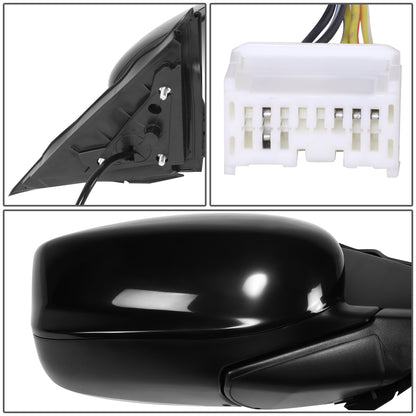 RETROVISOR MIRROR - OE STYLE - ACURA ILX 2013-2017 - WITH POWER WITH HEATED GLASS - PASSENGER RIGHT SIDE - BLACK