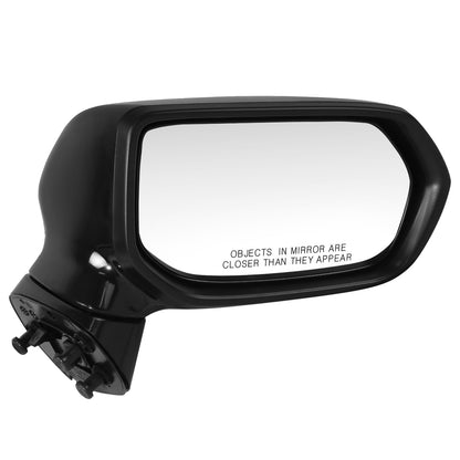 RETROVISOR MIRROR - OE STYLE - ACURA RDX 2007-2009 - WITH POWER WITH HEATED GLASS WITH SIGNAL - PASSENGER RIGHT SIDE - BLACK
