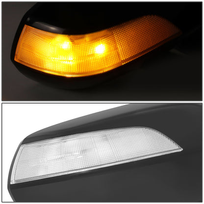 RETROVISOR MIRROR - OE STYLE - ACURA RDX 2007-2009 - WITH POWER WITH HEATED GLASS WITH SIGNAL - PASSENGER RIGHT SIDE - BLACK