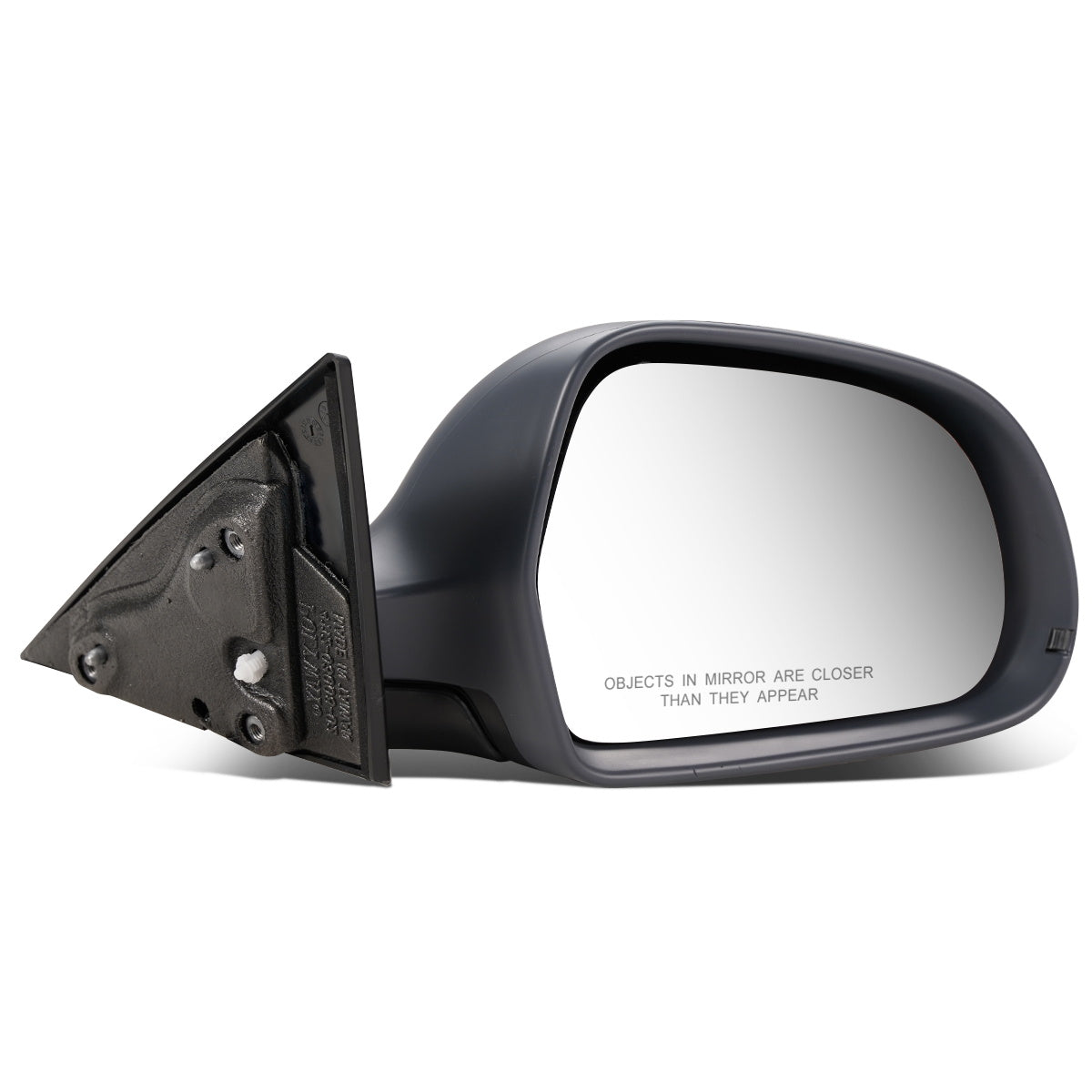 RETROVISOR MIRROR - 08 AUDI A5, S5 - POWERED - HEATED - W/ SIGNAL - FOLDING - OEM - RIGHT - PRIMED GREY