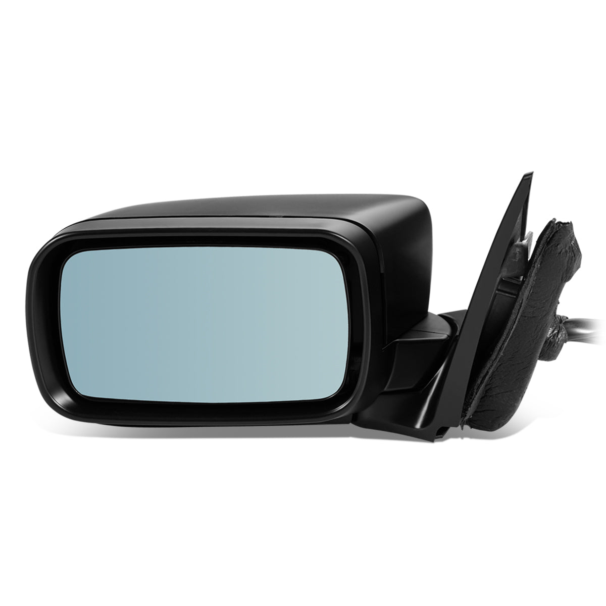 RETROVISOR MIRROR - 02-05 BMW 320I, 325I, 02-06 BMW330I SEDAN, 99-00 BMW 323I - POWERED - HEATED - FOLDING - OEM - LEFT - PRIMED BLACK