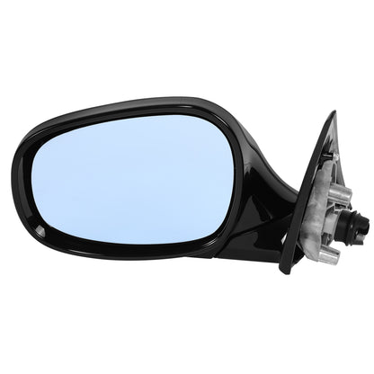 RETROVISOR MIRROR - OE STYLE - BMW 328I 09-12 - BMW 328I XDRIVE 09-12 - BMW 335I 09-12 - BMW 335I XDRIVE 09-12 - BMW 335D 09-12 - WITH POWER WITH HEATED BLUE GLASS WITH SHADOW LANE - DRIVER SIDE - PAINT TO MATCH - BLACK