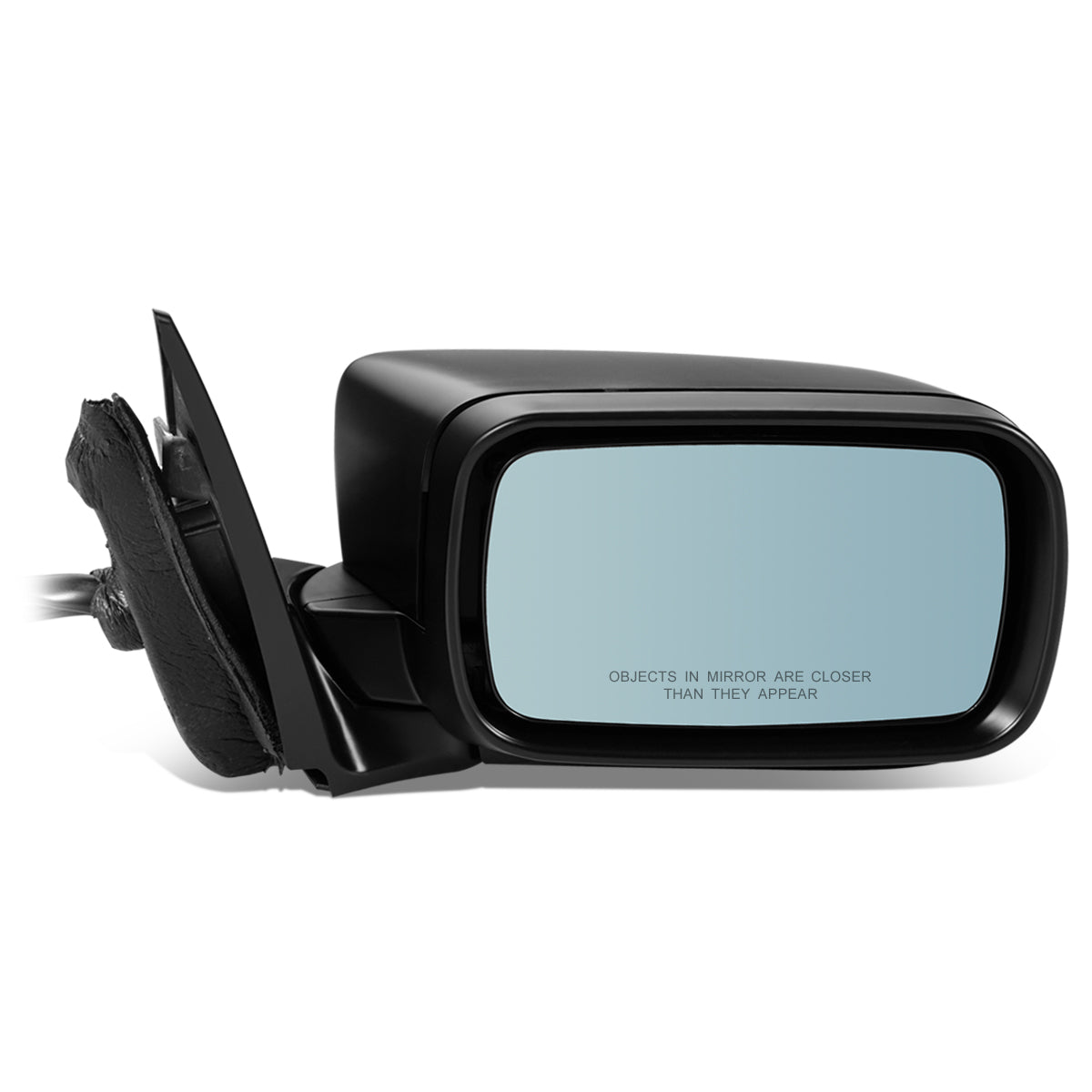 RETROVISOR MIRROR - 02-05 BMW 320I, 325I, 02-06 BMW330I SEDAN, 99-00 BMW 323I - POWERED - HEATED - FOLDING - OEM - RIGHT - PRIMED BLACK