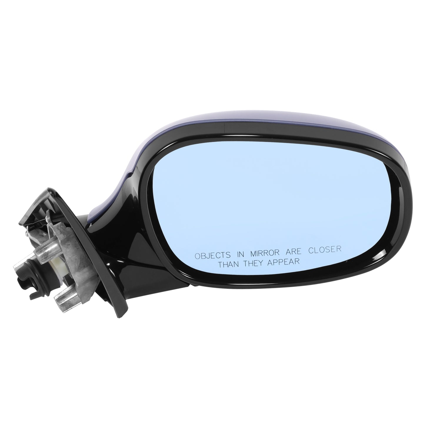 RETROVISOR MIRROR - OE STYLE - BMW 328I 2009-2012 - BMW 328I XDRIVE 2009-2012 - BMW 335I 2009-2012 - BMW 335I XDRIVE 2009-2012 - BMW 335D 2009-2012 - WITH POWER WITH HEATED BLUE GLASS WITH SHADOW LANE - PASSENGER RIGHT SIDE - BLACK