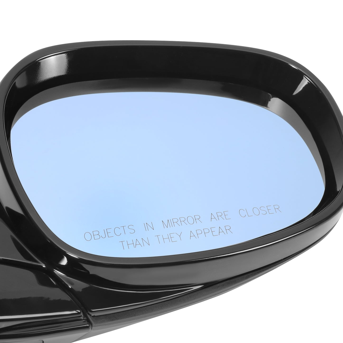 RETROVISOR MIRROR - OE STYLE - BMW 328I 2009-2012 - BMW 328I XDRIVE 2009-2012 - BMW 335I 2009-2012 - BMW 335I XDRIVE 2009-2012 - BMW 335D 2009-2012 - WITH POWER WITH HEATED BLUE GLASS WITH SHADOW LANE - PASSENGER RIGHT SIDE - BLACK