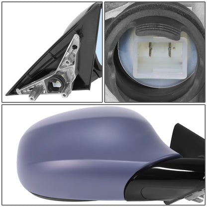 RETROVISOR MIRROR - OE STYLE - BMW 328I 2009-2012 - BMW 328I XDRIVE 2009-2012 - BMW 335I 2009-2012 - BMW 335I XDRIVE 2009-2012 - BMW 335D 2009-2012 - WITH POWER WITH HEATED BLUE GLASS WITH SHADOW LANE - PASSENGER RIGHT SIDE - BLACK