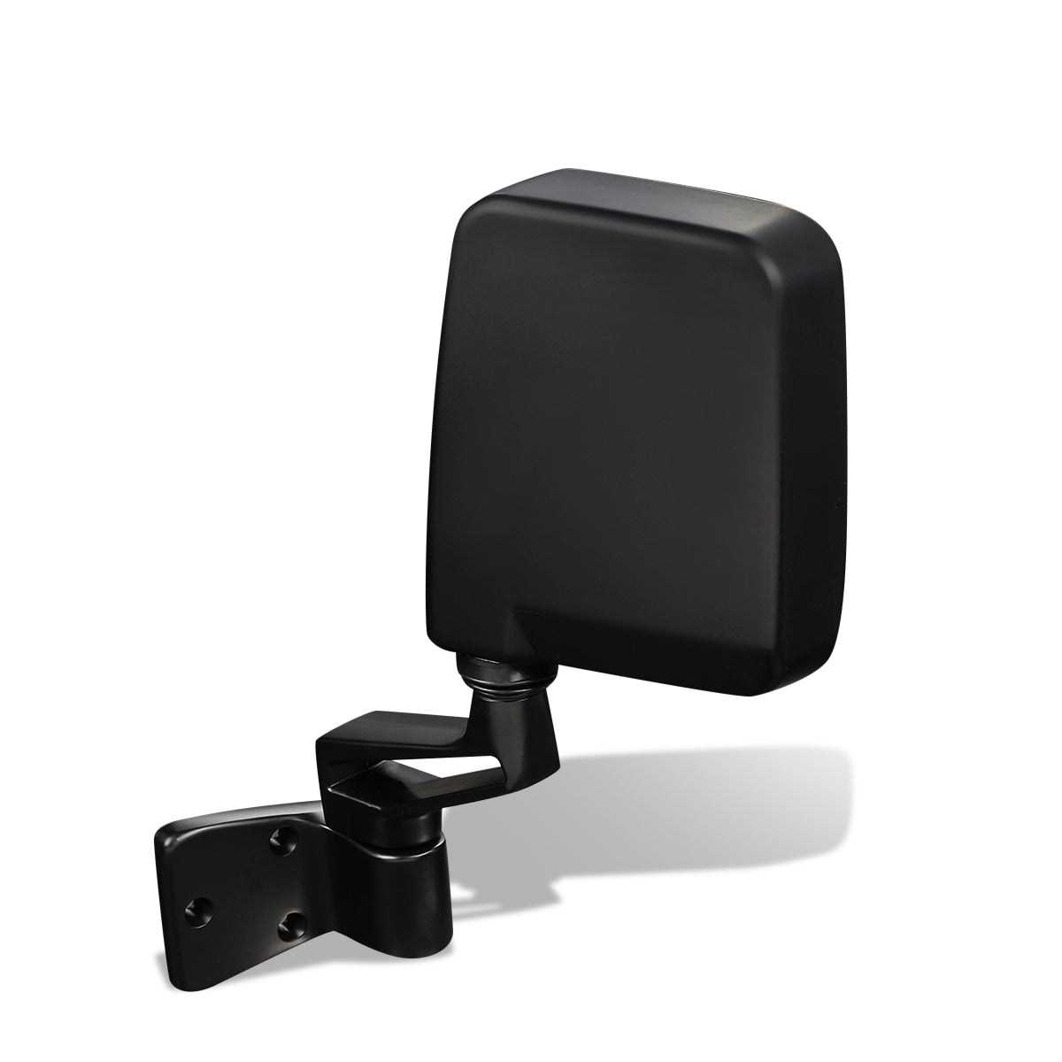 RETROVISOR MIRROR - 87 JEEP WAGONEER / 87-93 JEEP WRANGLER - MANUAL - OEM - LEFT - BLACK