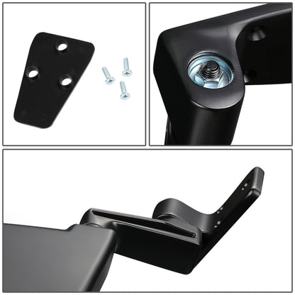 RETROVISOR MIRROR - 87 JEEP WAGONEER / 87-93 JEEP WRANGLER - MANUAL - OEM - LEFT - BLACK