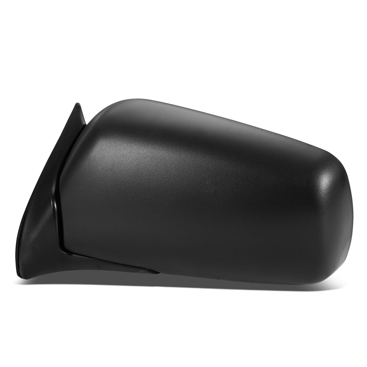 RETROVISOR MIRROR - 91-95 DODGE CARAVAN, VOYAGER, TOWN & COUNTRY - MANUAL - FOLDING - OEM - LEFT - TEXTURED/BLACK