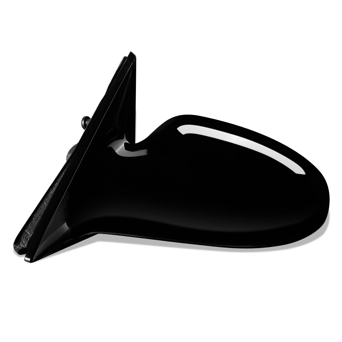 RETROVISOR MIRROR - 93-97 CHRYSLER CONCORDE / 94-97 CHRYSLER LHS / 93-97 DODGE INTREPID / 93-97 EAGLE VISION - POWERED - HEATED - OEM - LEFT -PAINTABLE - BLACK