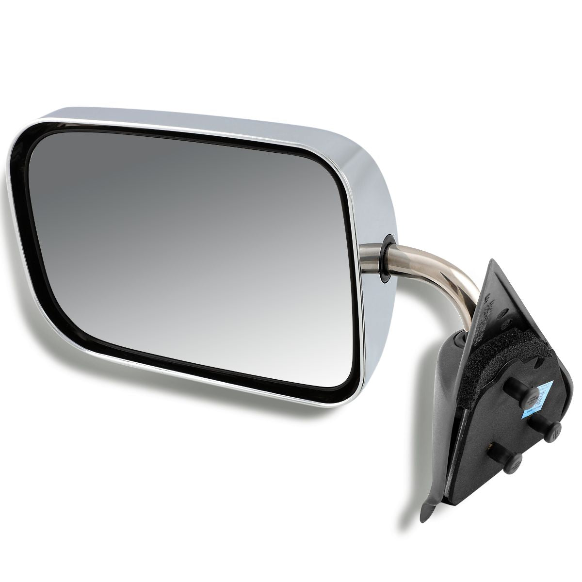 RETROVISOR MIRROR - 94-97 DODGE RAM 1500, 2500, 3500 - MANUAL - OEM - LEFT - CHROME