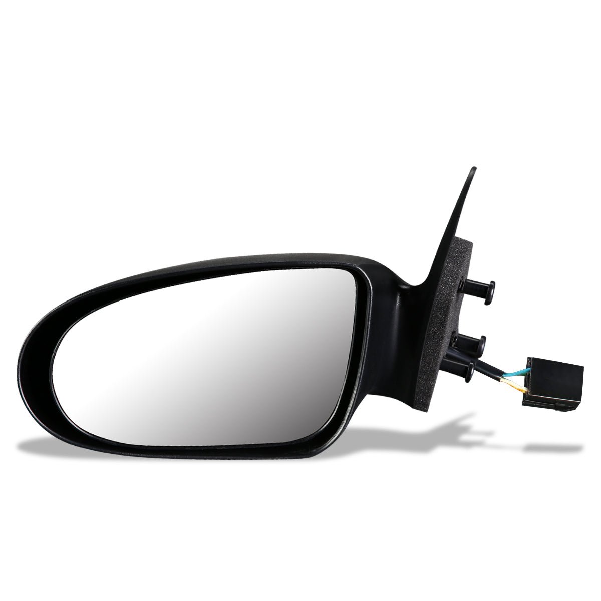 RETROVISOR MIRROR - 95-99 DODGE NEON, PLYMOUTH NEON - POWER - OEM - LEFT - TEXTURED/BLACK