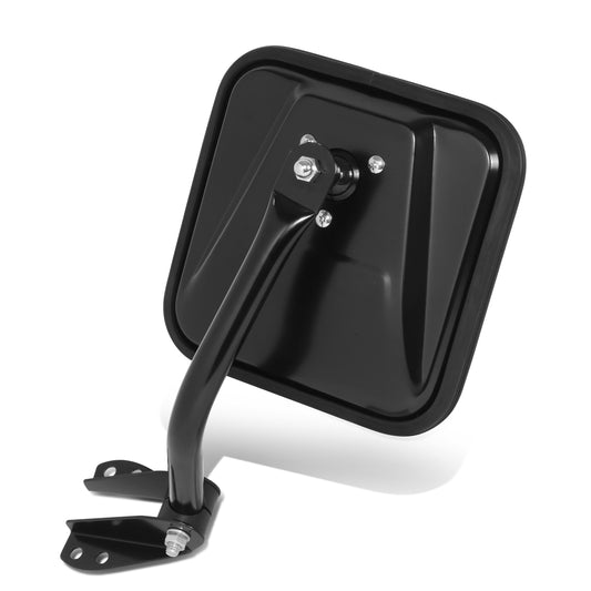 RETROVISOR MIRROR - OE STYLE - JEEP WRANGLER 1987-1994 - DRIVER LEFT SIDE - BLACK