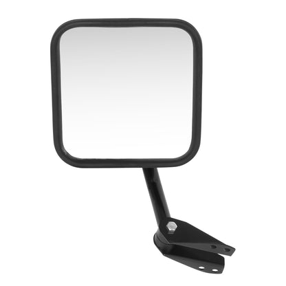 RETROVISOR MIRROR - OE STYLE - JEEP WRANGLER 1987-1994 - DRIVER LEFT SIDE - BLACK