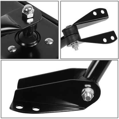 RETROVISOR MIRROR - OE STYLE - JEEP WRANGLER 1987-1994 - DRIVER LEFT SIDE - BLACK