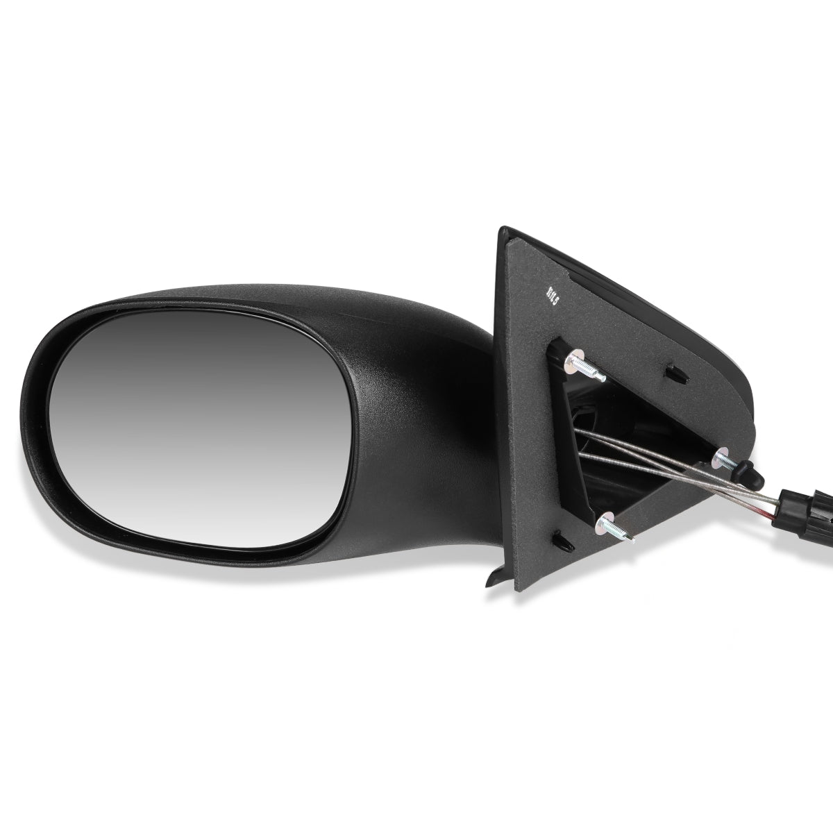 RETROVISOR MIRROR - 00-05 DODGE NEON / 00-01 PLYMOUTH NEON - MANUAL - OEM - LEFT - TEXTURED/BLACK