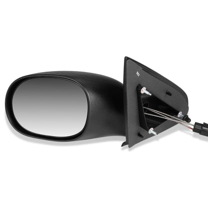 RETROVISOR MIRROR - 00-05 DODGE NEON / 00-01 PLYMOUTH NEON - MANUAL - OEM - LEFT - TEXTURED/BLACK