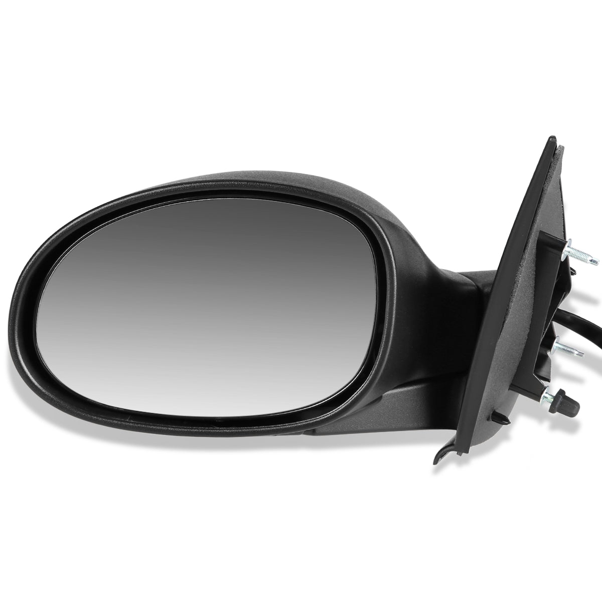 RETROVISOR MIRROR - 00-02 DODGE NEON / 00-01 PLYMOUTH NEON - POWERED - HEATED - OEM - LEFT - TEXTURED/BLACK