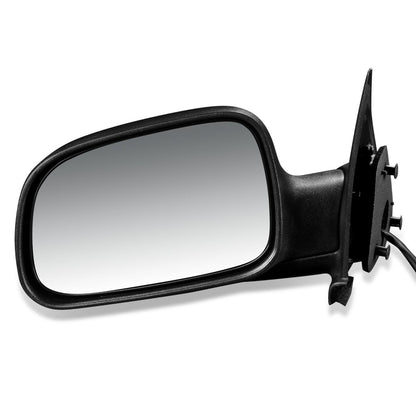 RETROVISOR MIRROR - 99-04 JEEP GRAND CHEROKEE - POWERED - HEATED - OEM - LEFT - TEXTURED/BLACK