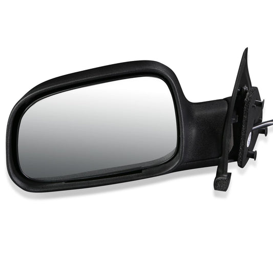 RETROVISOR MIRROR - 99-04 JEEP GRAND CHEROKEE - POWERED  - OEM - LEFT - TEXTURED/BLACK